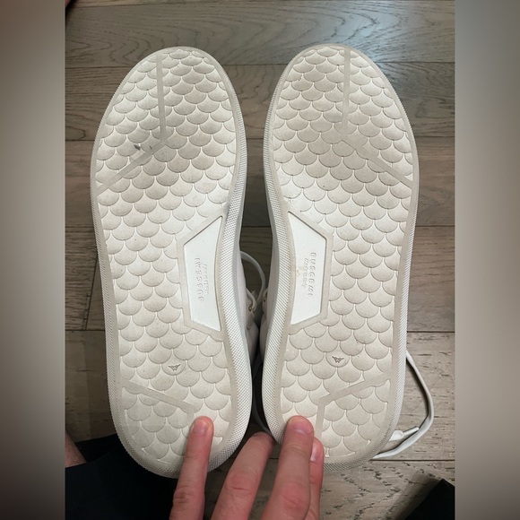 White high tops Buscemi size 44 worn twice - Picture 4 of 5